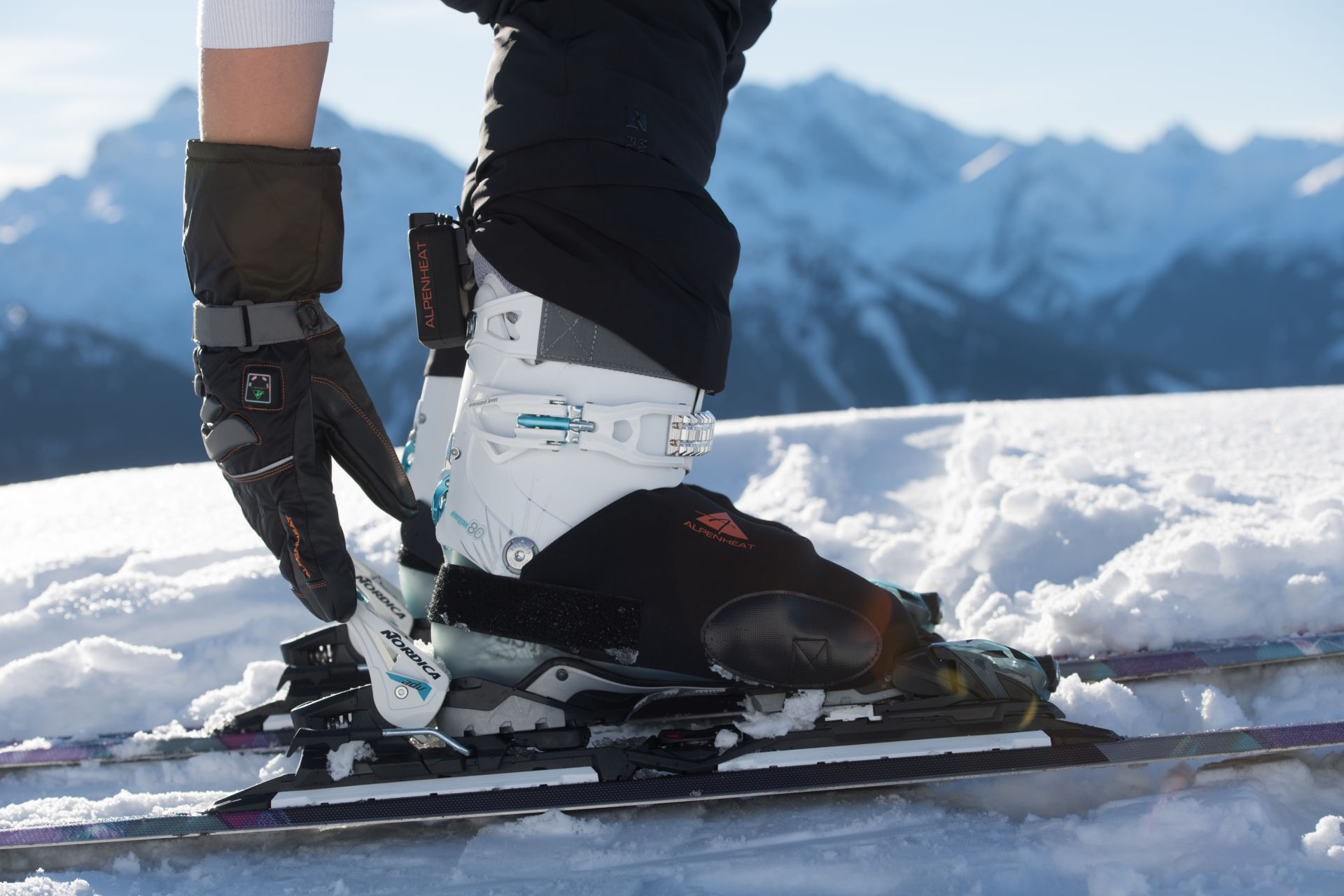 Beheizte Handschuhe USB Elektrischer Akku Retter Upgrade 7,4V Wärmende Motorradhandschuhe Männer Frauen Skifahren Jagd Wandern Klettern Laufen Tippen Kalte Hände 
