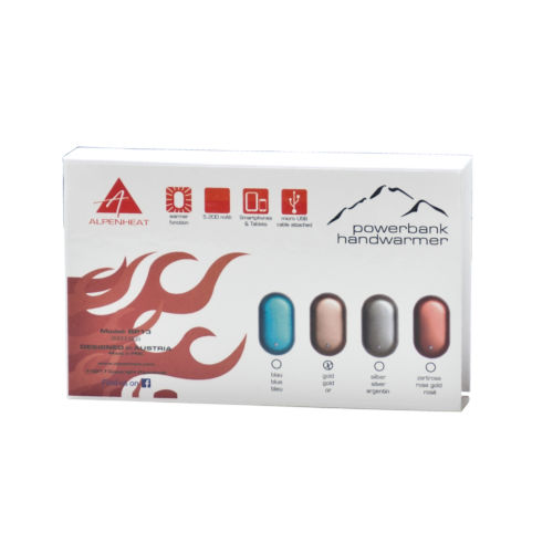 Handwaermer Beheizte Powerbank Bp13 Alpenheat Beheizbare Kleidung Paket